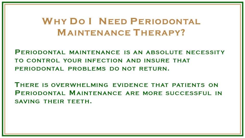Periodontal Maintenance Dr. Marvin B. Budd Periodontist for Dental Implants Ontario M1H 3E9